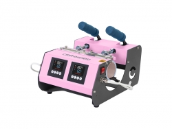 Craft Express 3 in 1 Two Station Mug Press (Hot Pink)