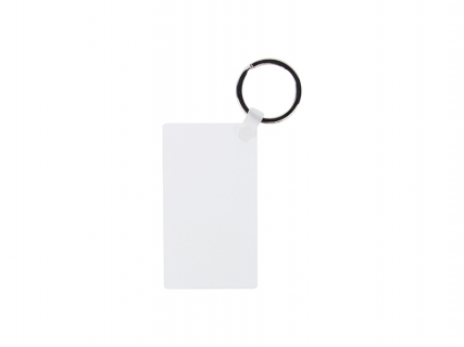 Sublimation Plastic Keyring (Rect, 4*7.6cm)