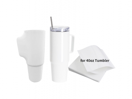 Sublimation Shrink Wrap Heating Sleeve for  40 oz Tumbler