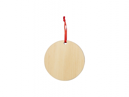 Sublimation Blanks 3&quot; Plywood Ornament Circle