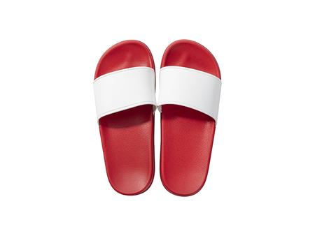 DTF Printable Slipper (Red/White)