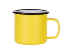 Sublimation 12oz/360ml Enamel Mug (Matt Yellow)