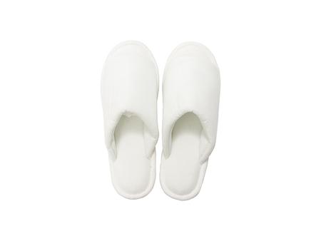 Sublimation Adult Fuzzy Slippers (Full White,40-41#)