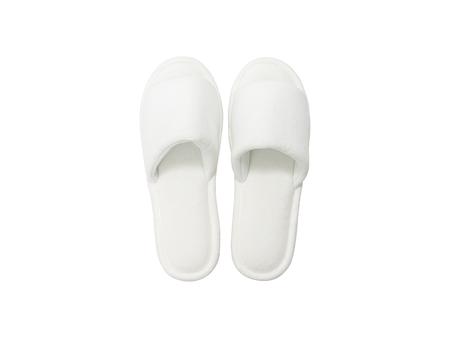 Sublimation Adult Fuzzy Slippers   (Full White,42-43#)