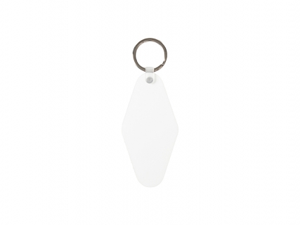 Sublimation Blanks Hard Board Key Ring (RND Rhombus,4.5*9cm)