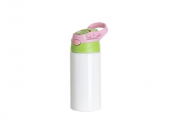 Sublimation Blanks 17oz/500ml White Aluminium Water Bottle With Lid