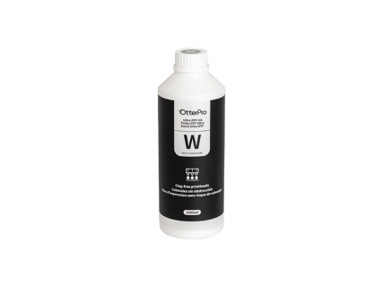 1000ml OtterPro Ultra DTF Ink (White, Precipitation-Free)