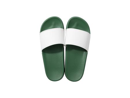 DTF Printable Slipper (Green/White)