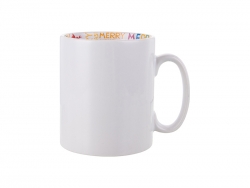 Sublimation 10oz Motto Mug (Merry Christmas)