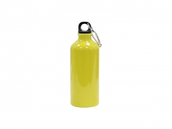 Sublimation Blanks 20oz/600ml Aluminium Water Bottle(Yellow)